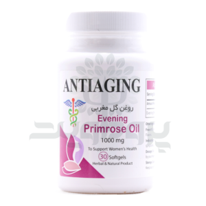 کپسول روغن گل مغربی 1000 آنتی ایجینگ