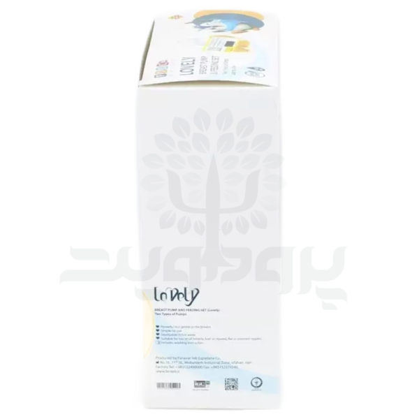 شیر دوش دستی مدل لاولی