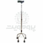 عصا چهار پایه فلزی