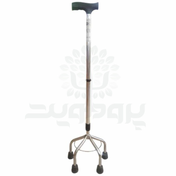 عصا چهار پایه فلزی