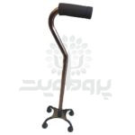 عصا چهار پایه دسته هلال