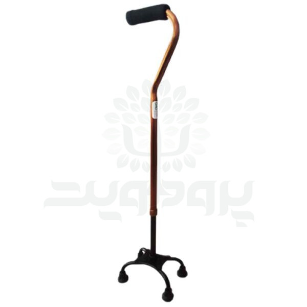 عصا چهار پایه دسته هلال