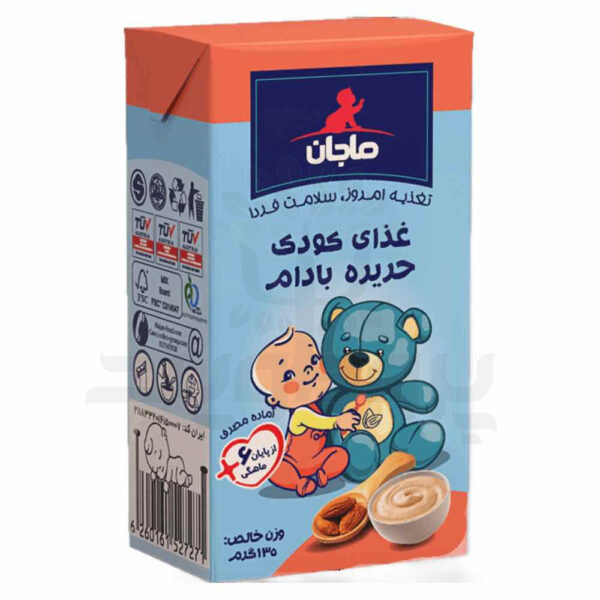 غذای کودک حریره بادام ماجان