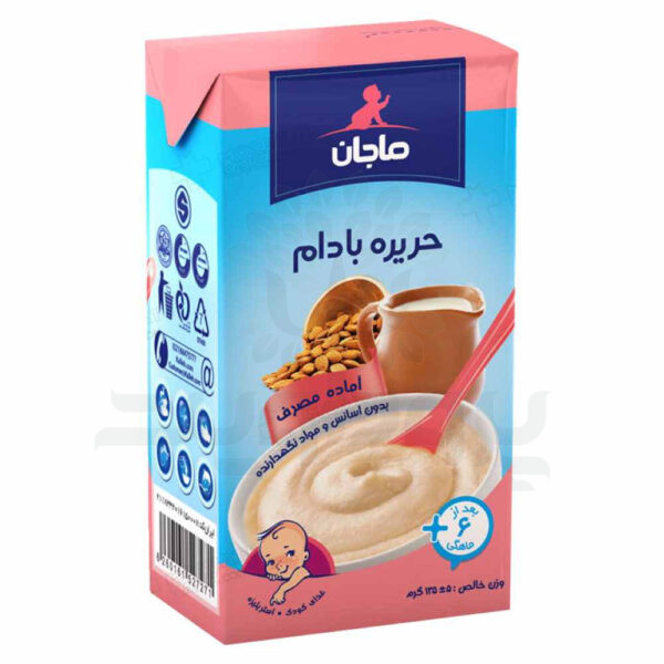 غذای کودک حریره بادام ماجان