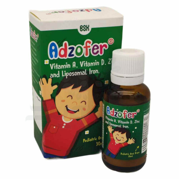 قطره خوراکی آدزوفر 30 میلی لیتر بی اس کی