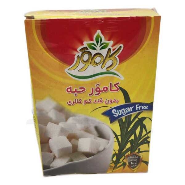 قرص شیرین کننده کم کالری فشاری کامور