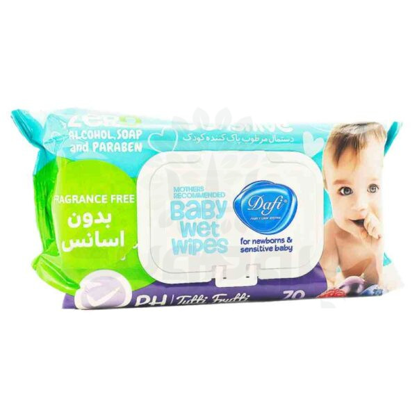 دستمال مرطوب کودک دافی