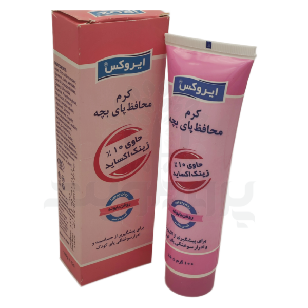 کرم محافظ پای بچه ایروکس