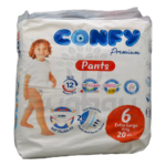 پوشک شورتی سایز 6 کانفی