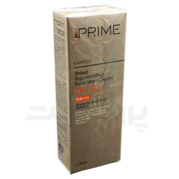 کرم ضد آفتاب جوان کننده پرایم SPF50