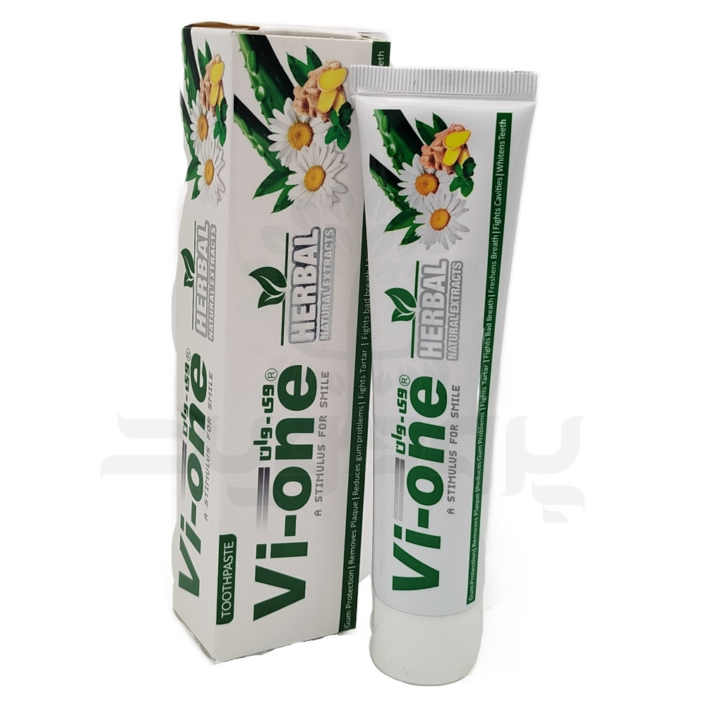 34562-vi-one-1 خمیر دندان گیاهی وی وان 90 گرمی