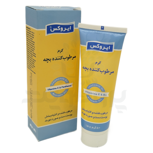 کرم مرطوب‌ کننده بچه ایروکس