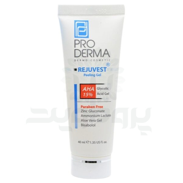 ژل لایه بردار 15 % AHA پرودرما
