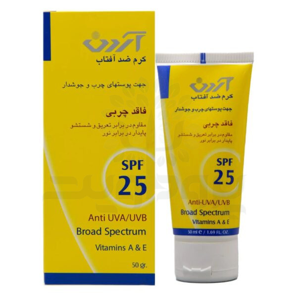 کرم ضدآفتاب آردن SPF25